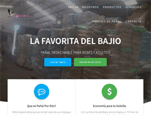 Tablet Screenshot of lafavoritadelbajio.com